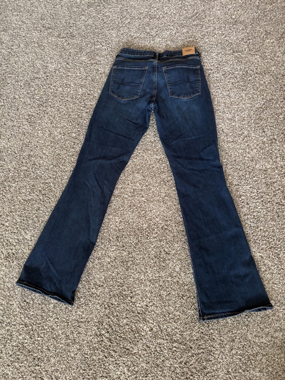 Denizen from Levi's Dark Blue Flare Jeans - Picture 4 of 4